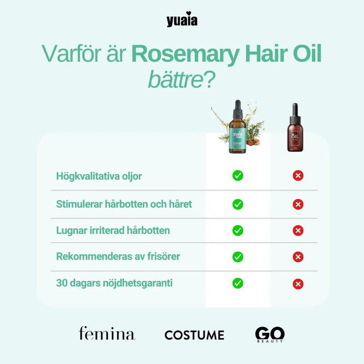 Rosmarin hårolja