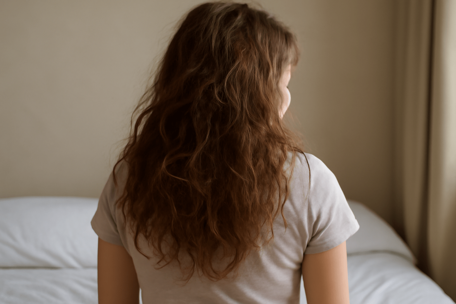 Hur man undviker trassligt hår över natten: Enkla strategier för mjukare morgnar