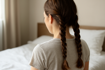 Tvinna håret för lockar över natten: Få spänstiga vågor utan värme