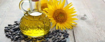 Solrosolja för hår