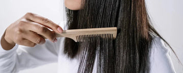 Kvinna med platt hår