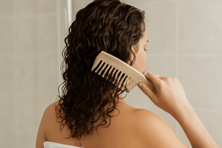 Bör du borsta lockigt hår när det är blött eller torrt Upptäck den bästa metoden här