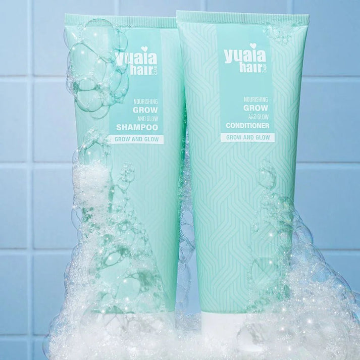 Grow and Glow schampo och balsam 250 ml - sulfatfritt & silikonfritt