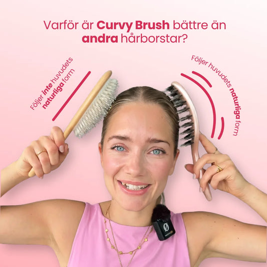2 st Curvy Brush + Gratis Gåva