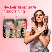 Mini Curvy Brush - hårborste med vildsvinshår