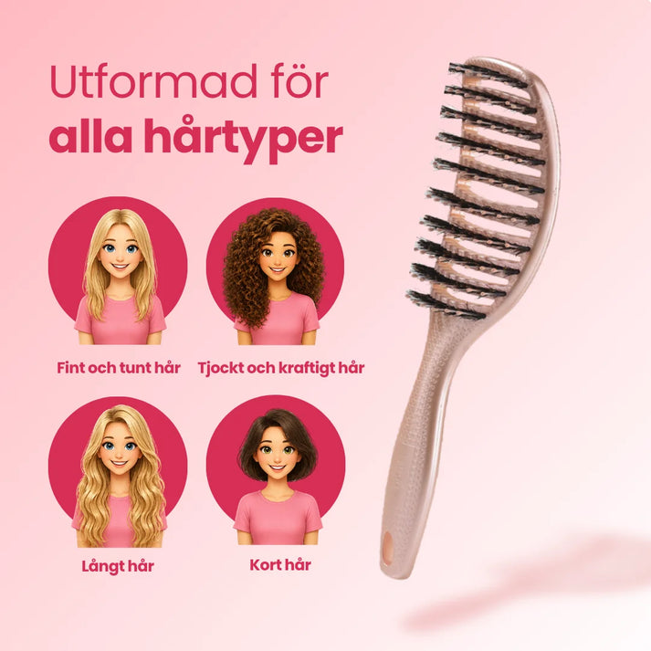 2 st Curvy Brush + Gratis Gåva