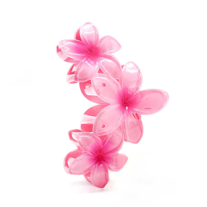 Hårklämma med blomma