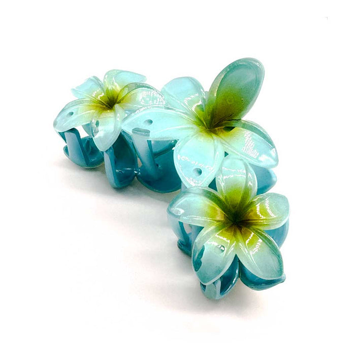 Hårklämma med blomma