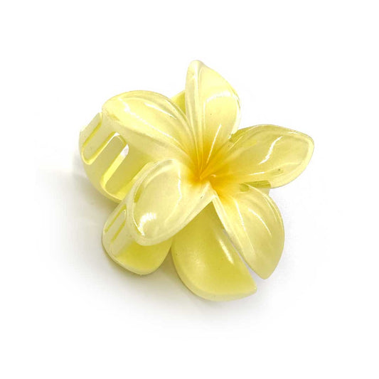 Hårklämma med blomma