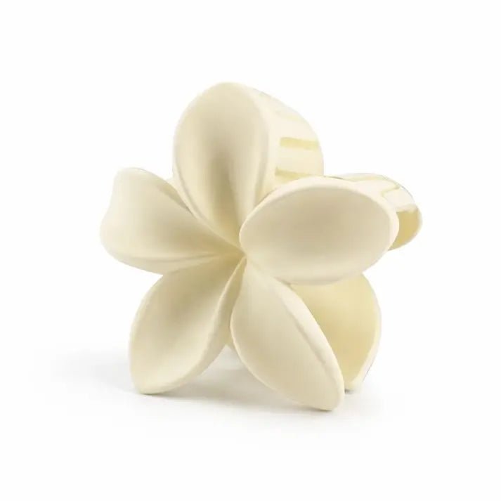 Hårklämma med blomma