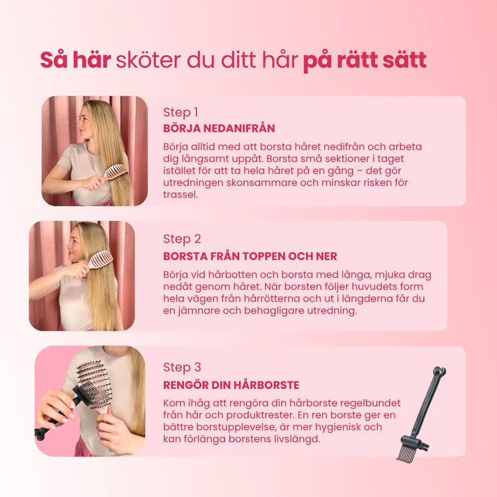 2 st Curvy Brush + Gratis Gåva