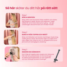 Mini Curvy Brush - hårborste med vildsvinshår