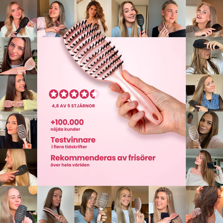 2 st Curvy Brush + Gratis Gåva