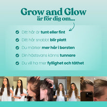 Grow and Glow Schampo 250 ml - sulfatfritt & silikonfritt
