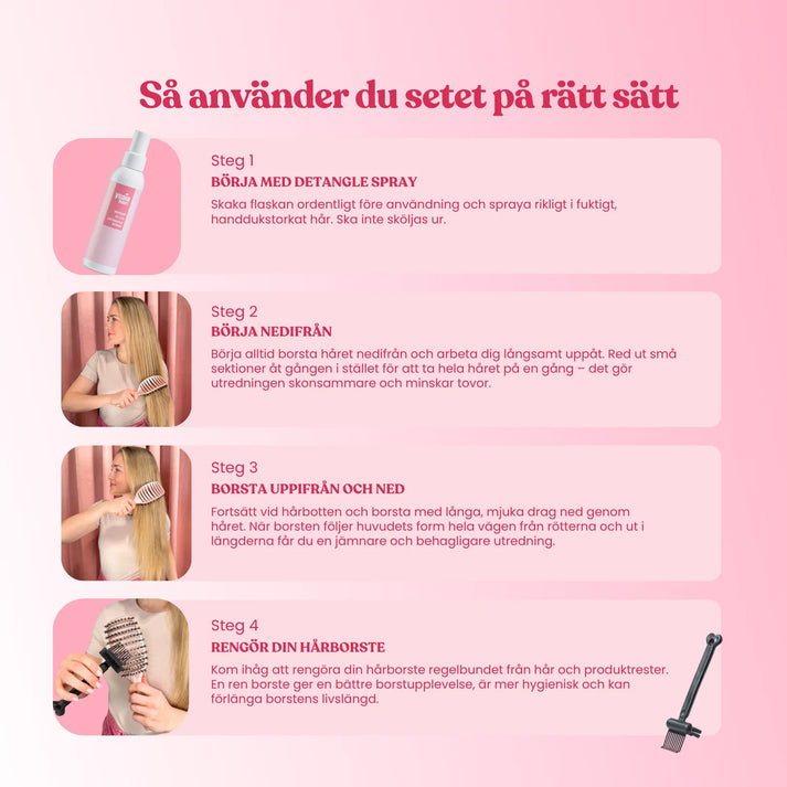 Ultimat detangler-set