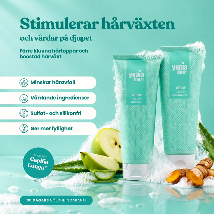 Grow and Glow Conditioner / Balsam 250 ml - sulfatfritt & silikonfritt