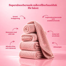 Mikrofiberhandduk för hår