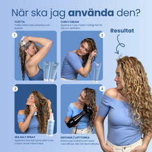 Twirl and Curl Saltvattenspray för hår 150 ml