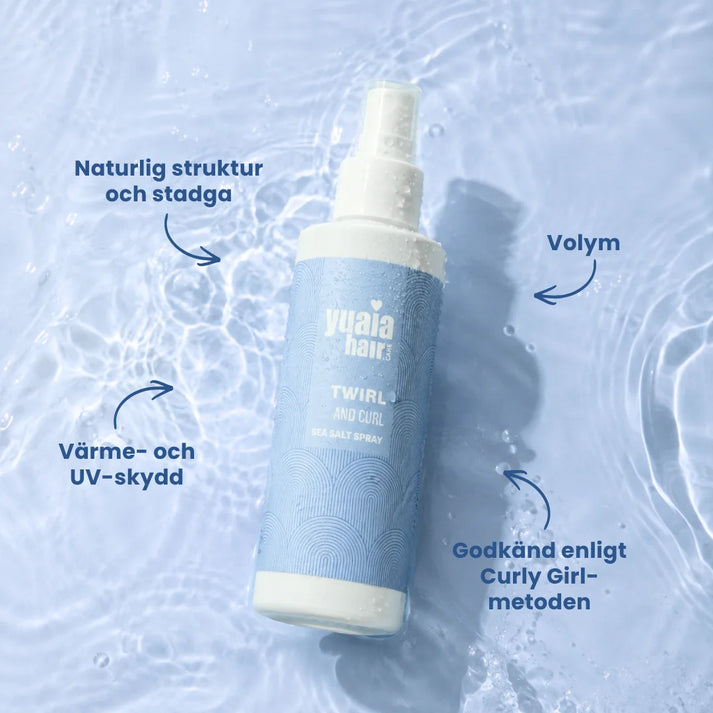 Twirl and Curl Saltvattenspray för hår 150 ml