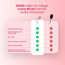 2 st Curvy Brush + Gratis Gåva