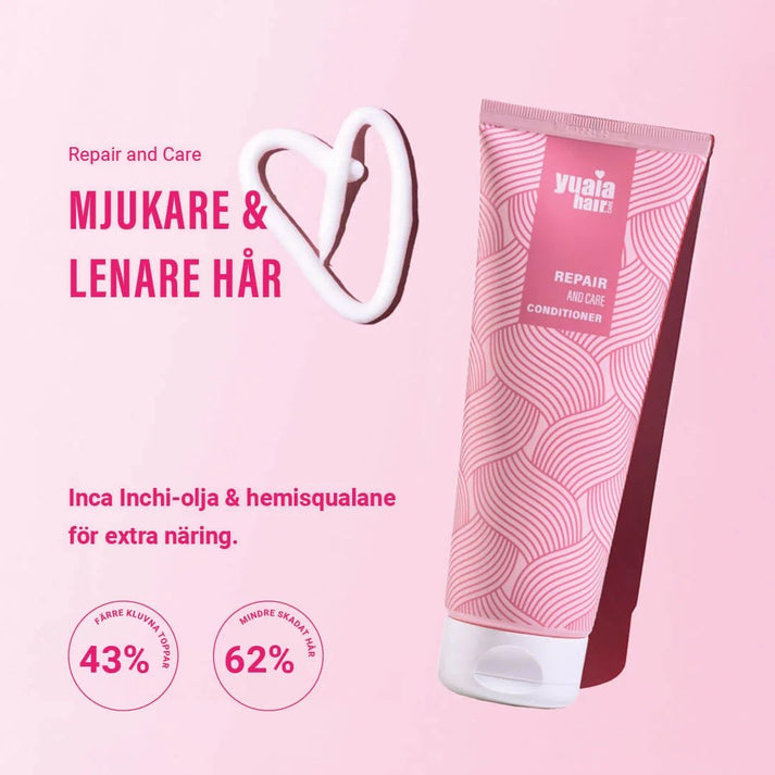 Repair and Care Schampo och Conditioner 250 ml - sulfatfritt & silikonfritt