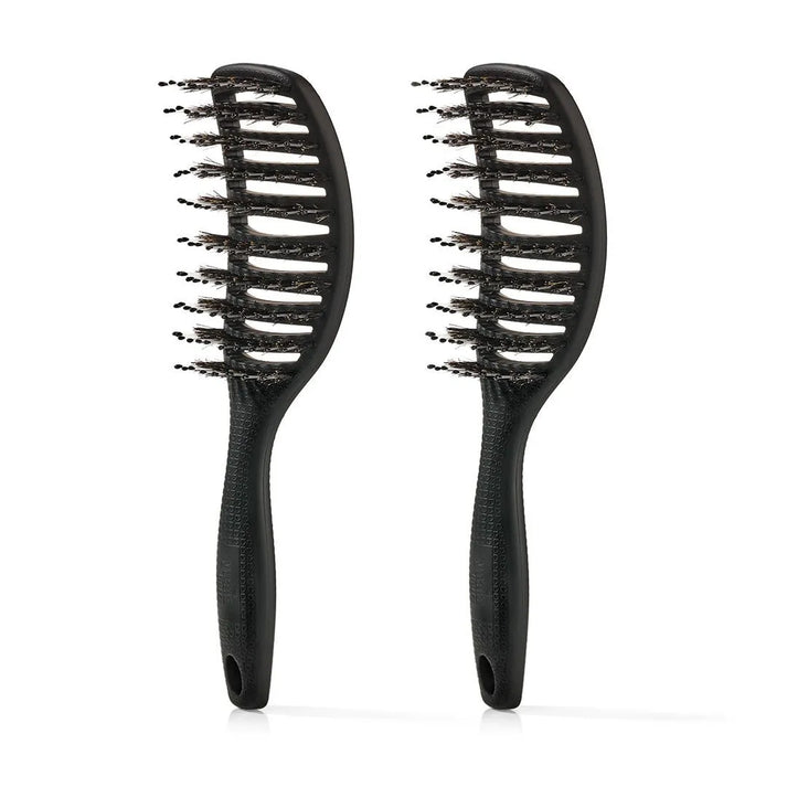 Curvy Brush - Hårborste med vildsvinshår