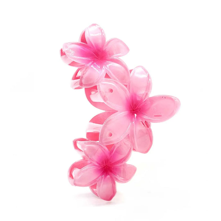 Hårklämma med blomma