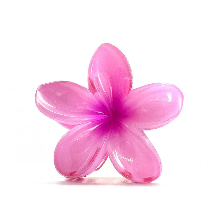 Hårklämma med blomma