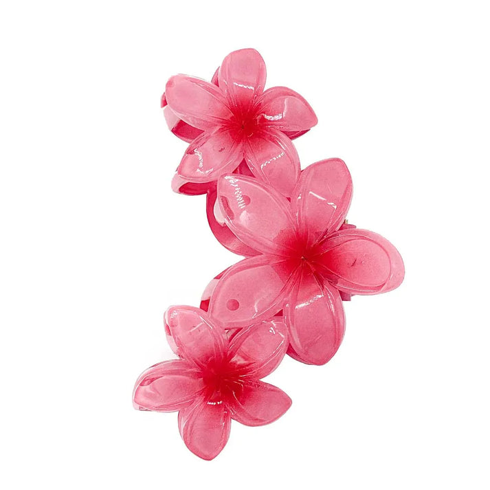 Hårklämma med blomma